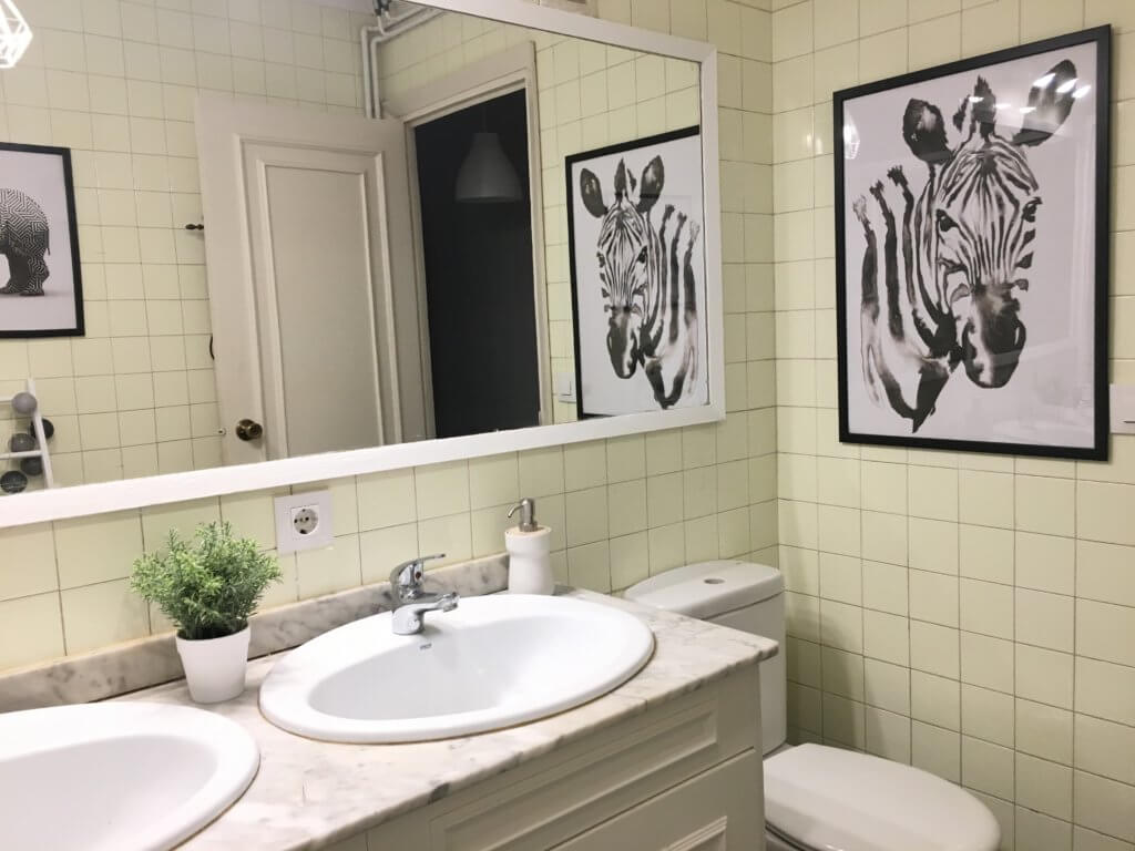 baño home staging